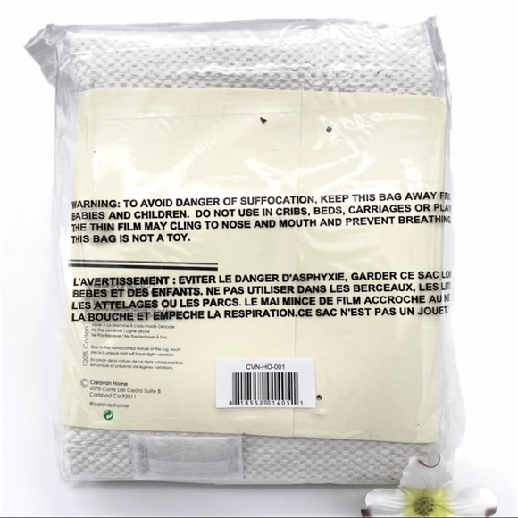 NWT CARAVAN HOME Diamond Woven Rug - Picture 11 of 13